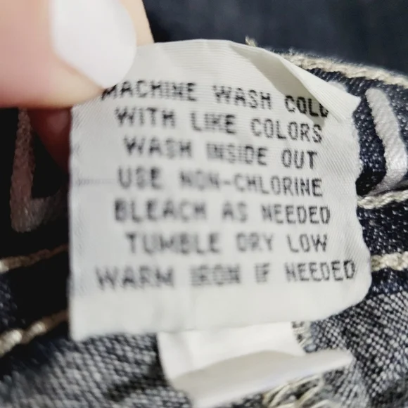 Hydraulic Womens Capri Jeans 9/10 Dark Wash Stretch Bootcut Cropped Distressed - Picture 13 of 14